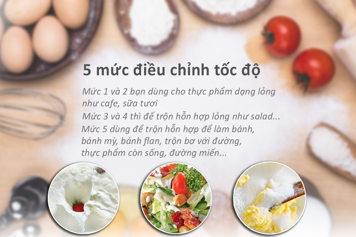 Máy đánh trứng Amica MD1012