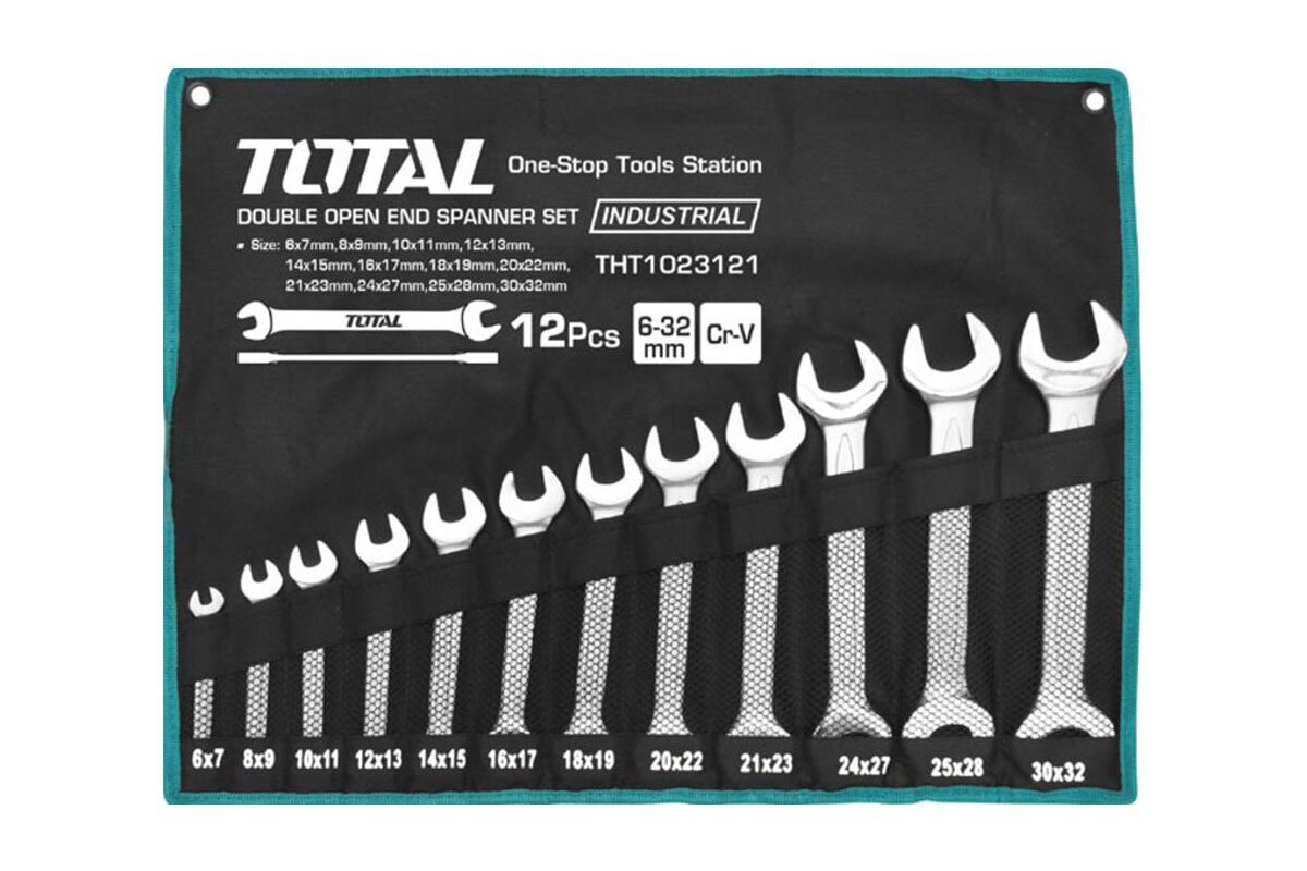 Bộ cờ lê 2 miệng 6-32mm Total THT1023121