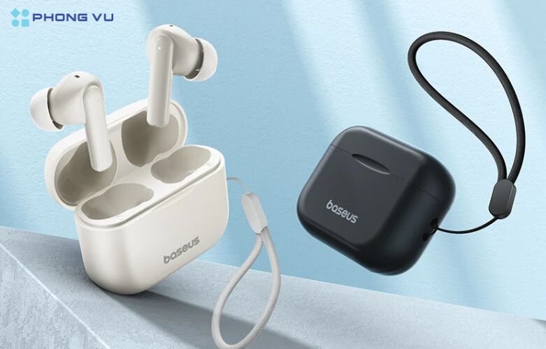 Thời lượng pin Bluetooth Baseus Bowie E17 bền bỉ đến 6 giờ sử dụng liên tục, tổng 25 giờ với hộp sạc, sạc đầy chỉ trong 1.5 giờ, hỗ trợ tiết kiệm pin thông minh