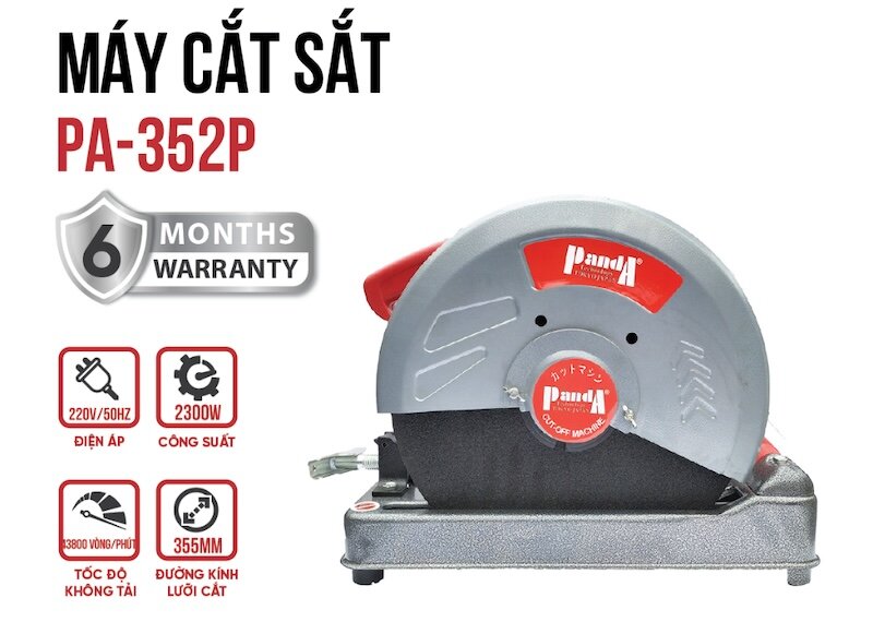Máy cắt sắt Panda PA-352P