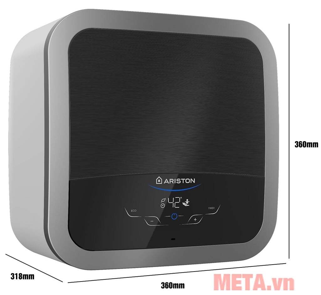 Kích thước Bình nóng lạnh Ariston AN2 15 Top Wifi Bình nóng lạnh Ariston