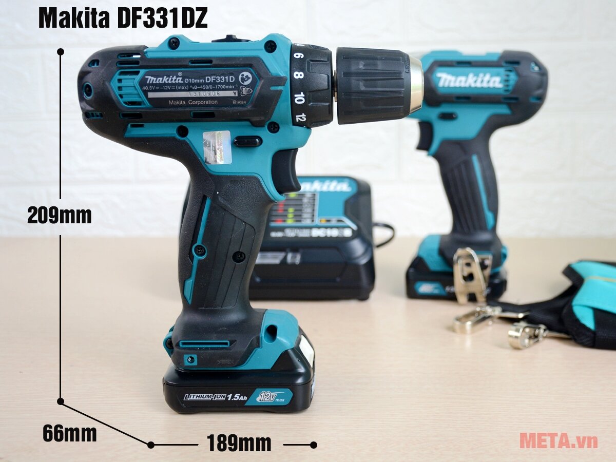 Bộ máy bắt vít chạy pin Makita CLX201S