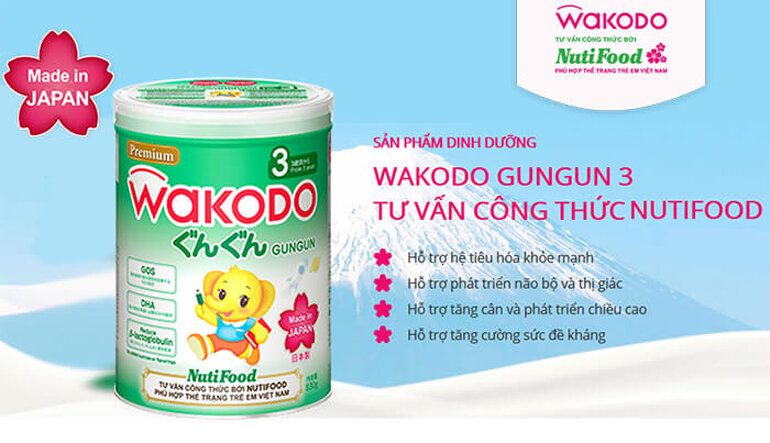 Sữa bột Wakodo Hai Hai số 0 - hộp 300g (dành cho trẻ từ 0 - 12 tháng)