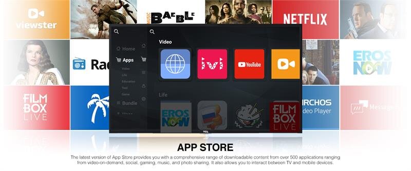 Smart Tivi TCL 4K UHD 55P65-UF 55 inch