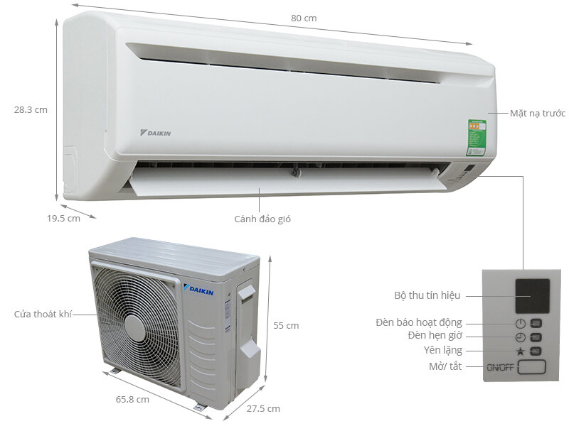 Máy lạnh Daikin 1.5 HP FTV35AXV1