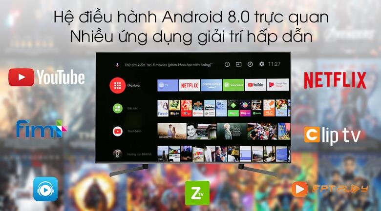 Smart Tivi Sony 55 inch KD-55X9500G, 4K HDR, Android TV