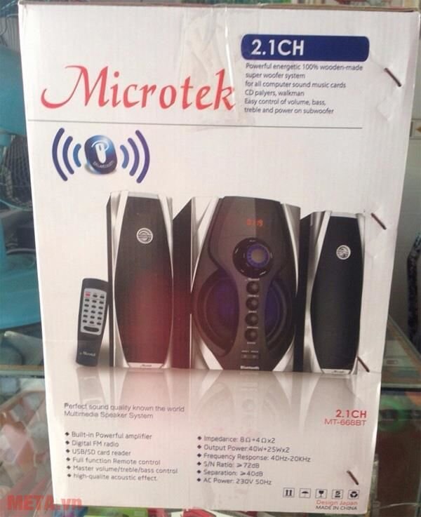 Loa vi tính Microtek MT668BT