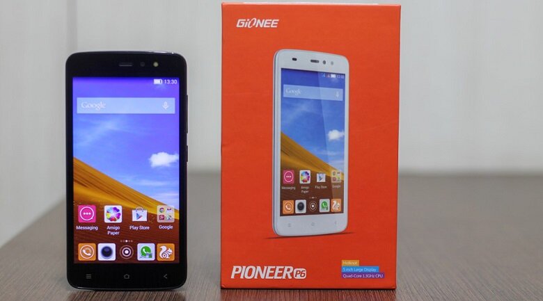 Điện thoại Gionee Pioneer P6 Điện thoại Gionee Pioneer P6