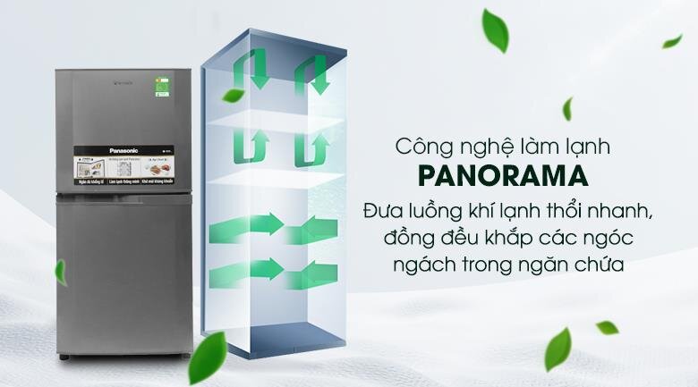 Tủ lạnh Panasonic NR-BJ158SSV2 135 Lít Tủ lạnh Panasonic NR-BJ158SSV2 135 Lít
