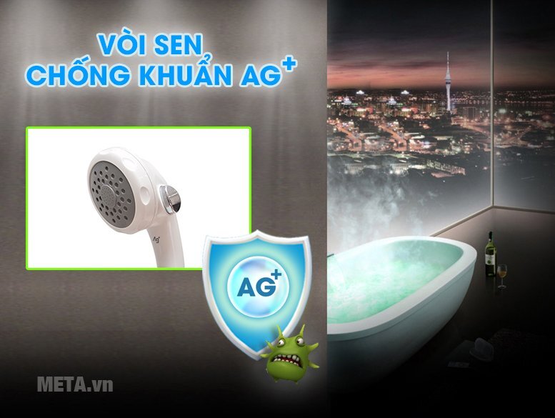 Máy nước nóng trực tiếp không bơm trợ lực Panasonic DH-4MS1VW - 4.500W