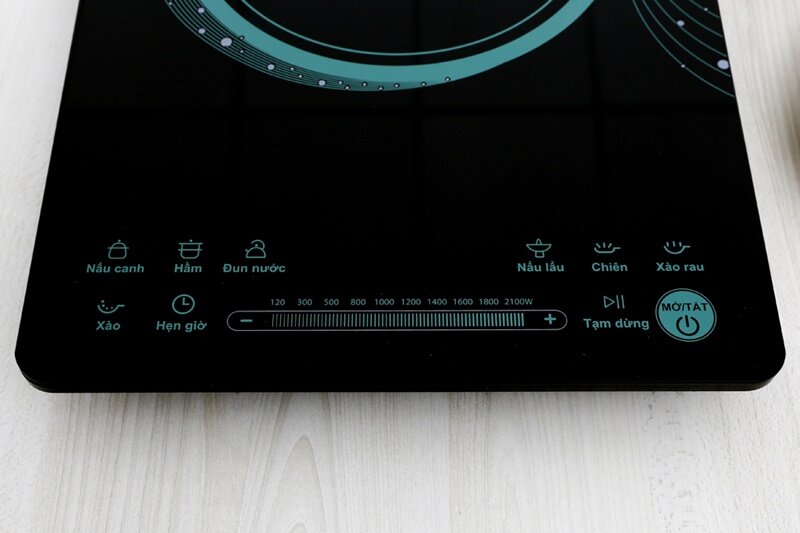 Bếp từ Midea MI-T2117DB Bếp từ Midea MI-T2117DB