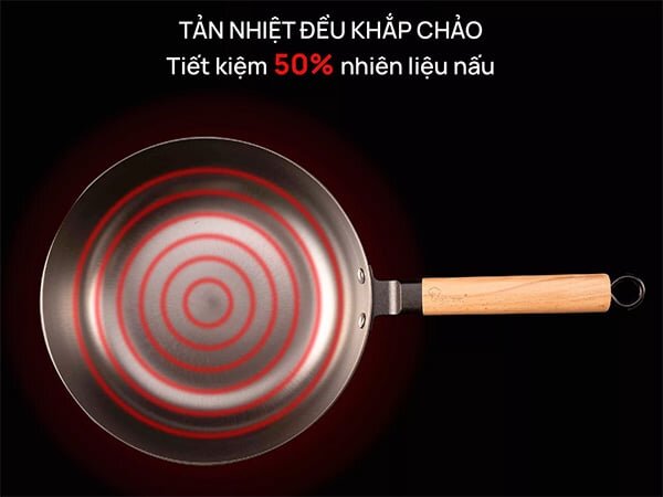 Tản nhiệt đều tiết kiệm 50% nhiên liệu nấu