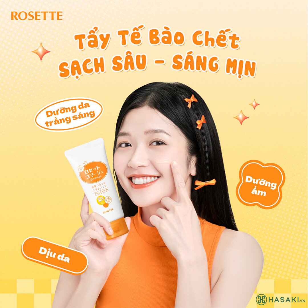 Mua Tẩy Tế Bào Chết Rosette Gommage Bright Peel tại Hasaki 
