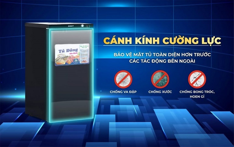 Tủ đông Sanaky 4 ngăn 230 lít VH-160K Tủ đông Sanaky 4 ngăn 230 lít VH-160K