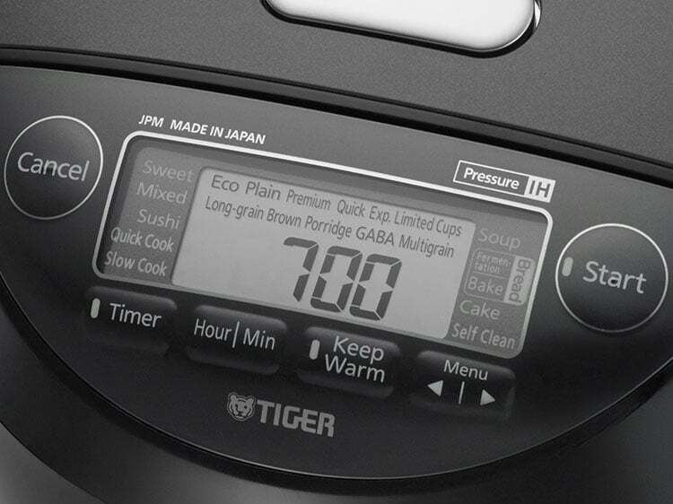 Màn hình LCD Nồi cơm điện tử Tiger JPM-H18V
