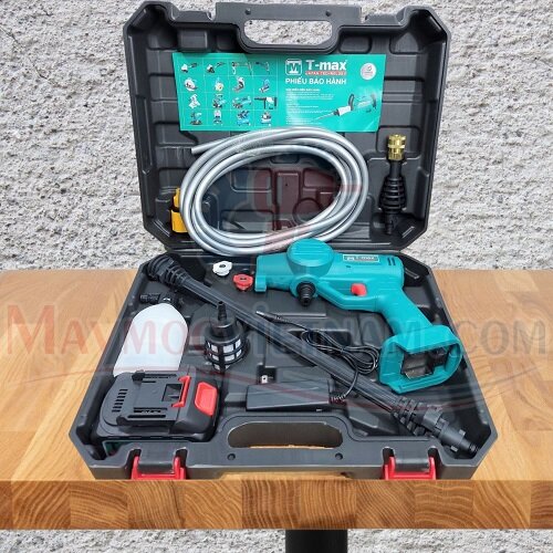 Máy rửa xe pin T-max TM-LCW21