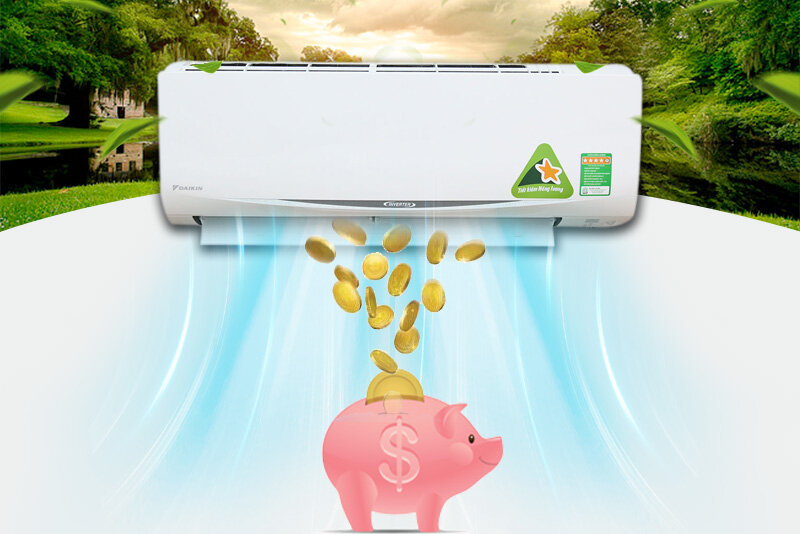 Máy lạnh Daikin Inverter 1.5 HP FTKC35RVMV Máy lạnh Daikin Inverter 1.5 HP FTKC35RVMV