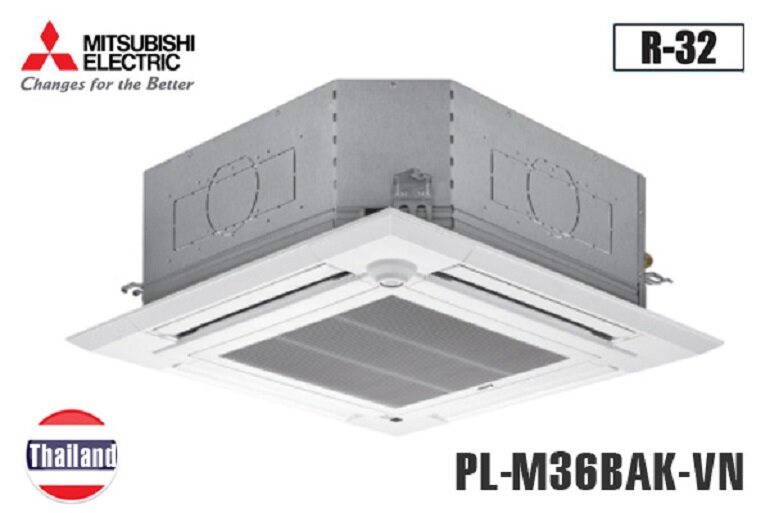 Điều hòa Mitsubishi Electric 36000 BTU 1 chiều PL-M36BAK-VN gas R-32