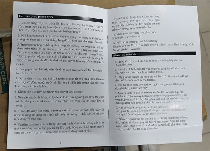 Tủ sấy chén bát tiệt trùng FujiHome DD128