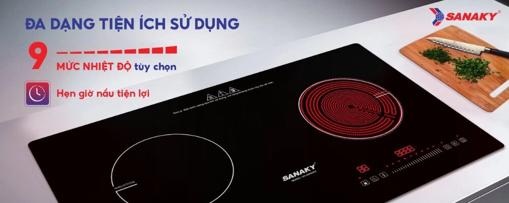Sanaky VH-2500HGT với đa dạng tiện ích sử dụng