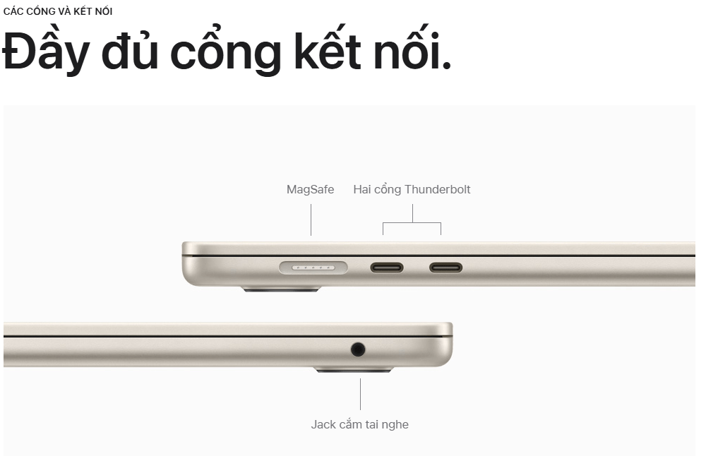 Laptop Apple Macbook Air M3 Z1J000023 