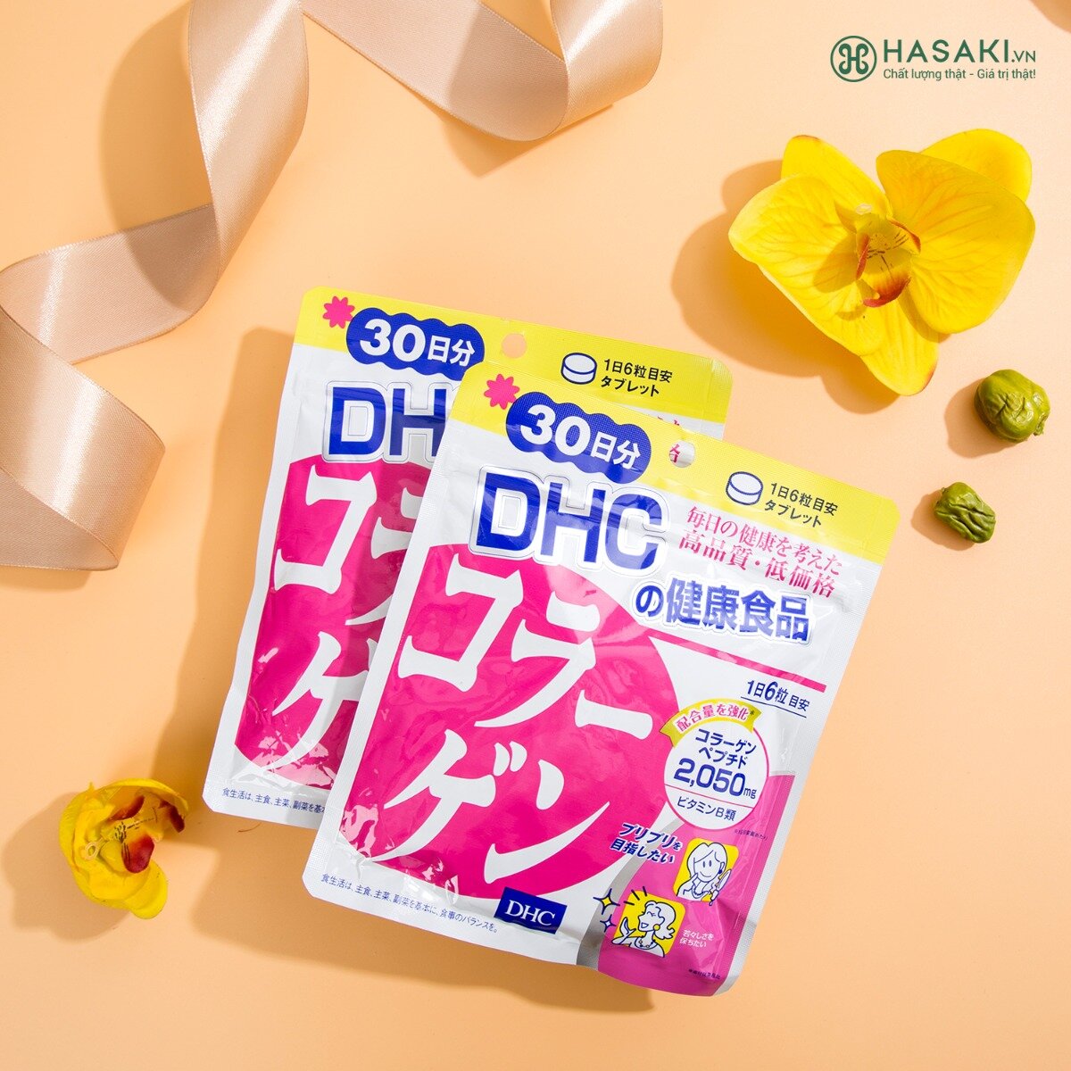 Viên Uống Làm Đẹp Da DHC Collagen Gói 180 Viên 30 Ngày