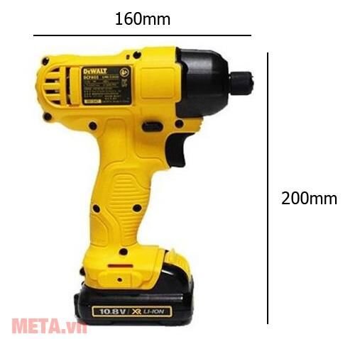 Máy vặn vít động lực pin DeWalt DCF805C2