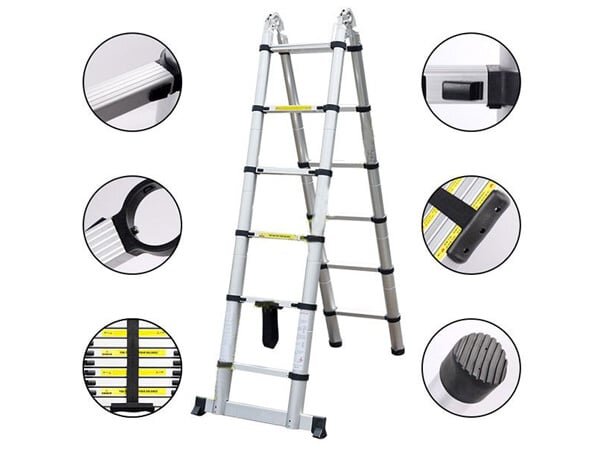 Thang trang bị nhiều chi tiết đảm bảo an toàn cao Thang trang bị nhiều chi tiết đảm bảo an toàn cao