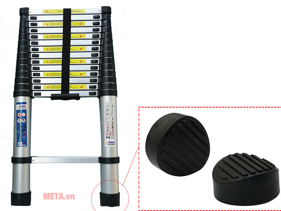 Thang nhôm rút đơn Hakawa HK-144