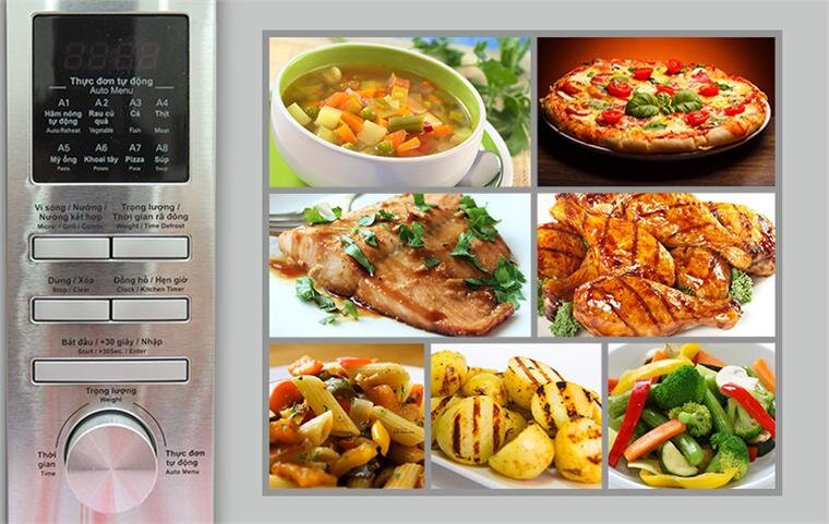 LÒ VI SÓNG Sharp R-G620VN (ST), 20L, Có nướng