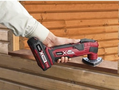 Ozito PXMFTS-100 dùng để cắt, cạo, chà nhám Máy cắt đa năng Ozito PXMFTS-100