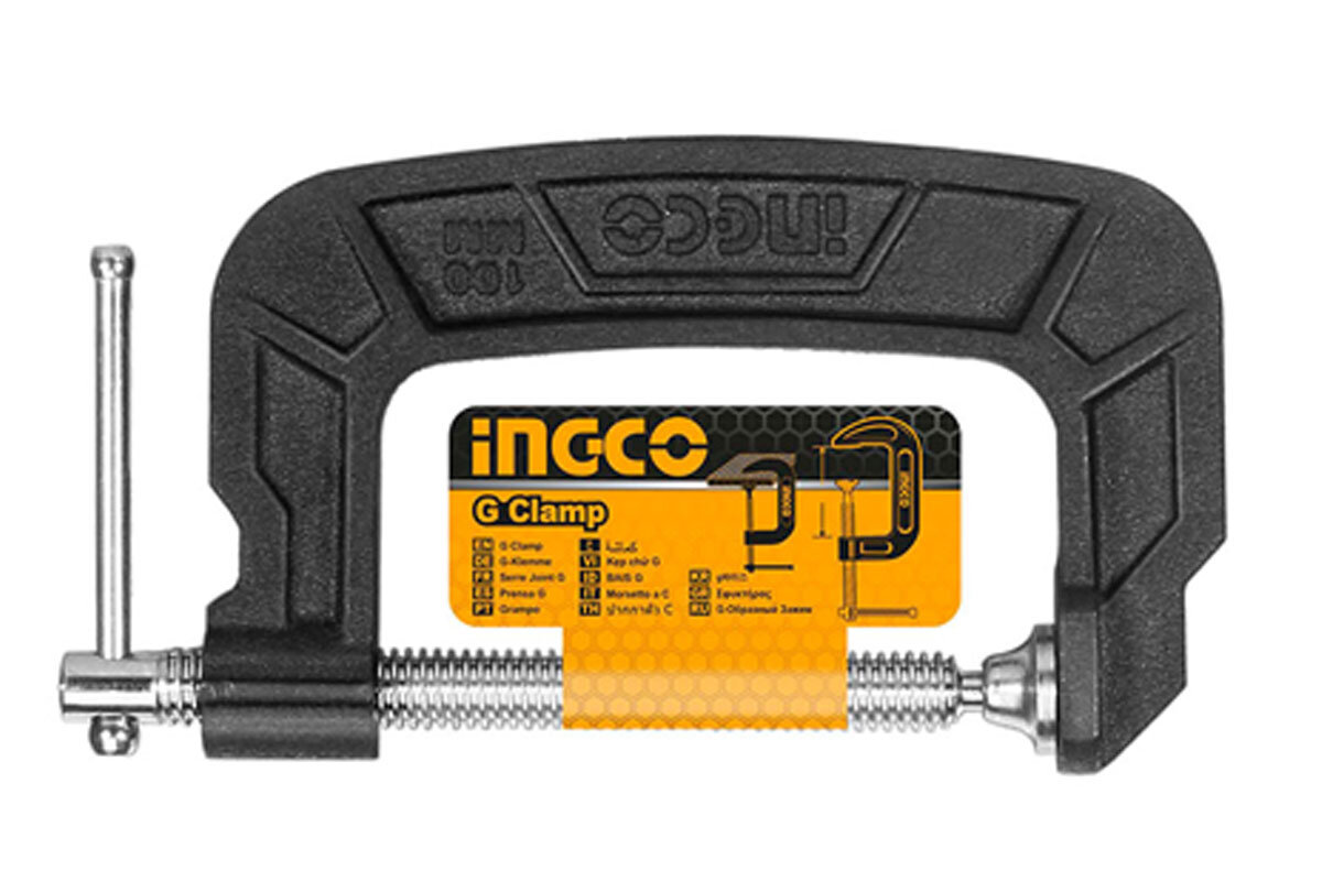 Cảo chữ C 100mm INGCO HGC0104