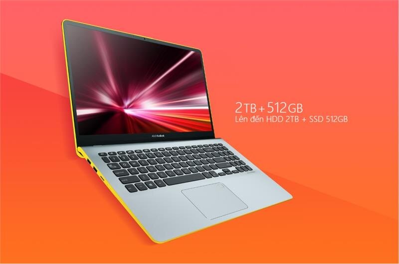 Laptop ASUS S530FN-BQ138T VANG W10 /i7-8565U /8G /1T /15.6FHD /2GD5_MX150