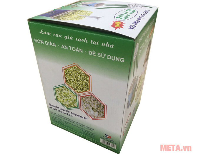 Máy làm giá đỗ sạch đa năng GV-102 - Tự động (new T4.2019)