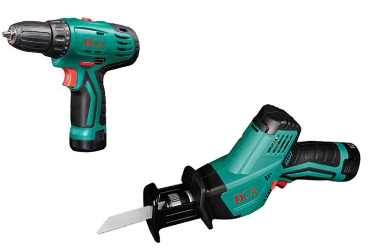 Bộ combo máy khoan và cưa kiếm pin DCA ADKIT02 (TYPE E)