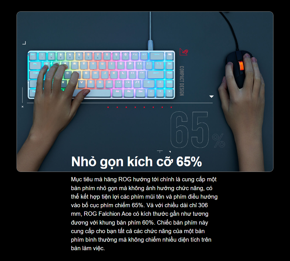 Bàn Phím ASUS ROG FALCHION ACE NX 2