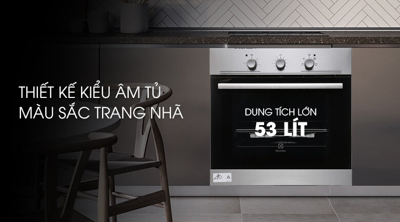 Lò nướng âm Electrolux EOB2100COX 53 lít