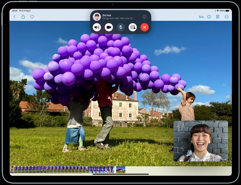 Máy tính bảng iPad Air 6 M2 13 inch WiFi 256GB pin