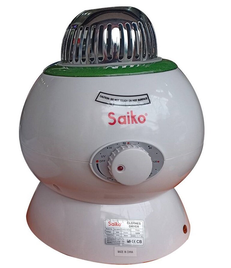 máy sấy quần áo giá rẻ saiko cd-1200uv