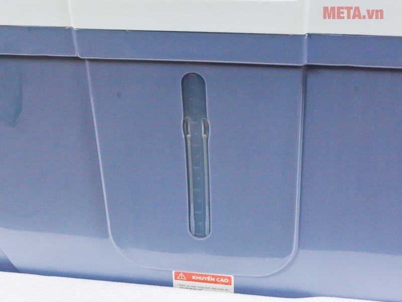 Quạt điều hòa Hòa Phát HPCF1-072 có dung tích bình chứa nước 70 lít, có vạch chia mực nước rõ ràng