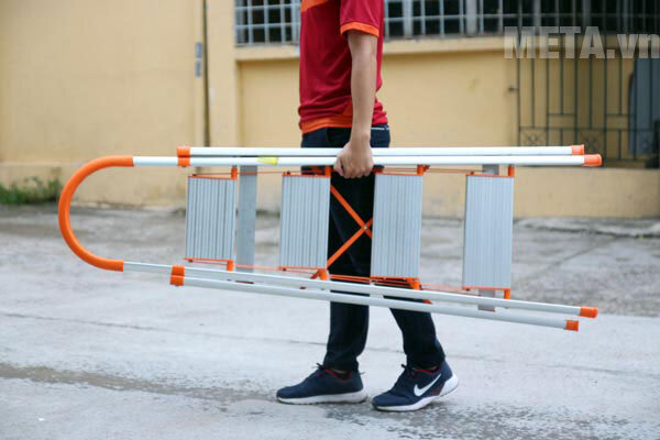 Thang nhôm ghế bản to 4 bậc Advindeq ADS-704