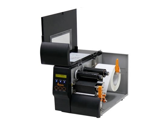 Vị trí lắp cuộn nhãn in Argox IX4-250