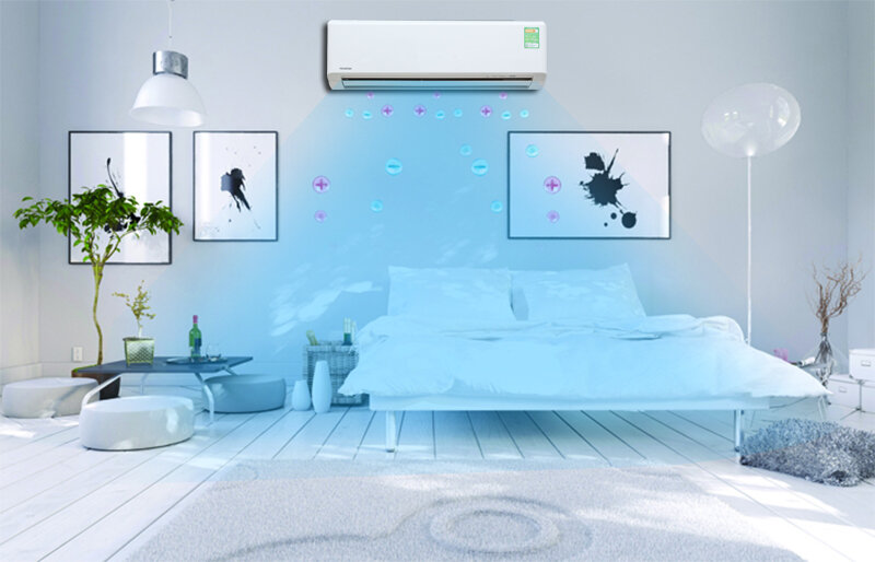Máy lạnh Toshiba Inverter 1.5 HP RAS-H13G2KCV-V Máy lạnh Toshiba Inverter 1.5 HP RAS-H13G2KCV-V