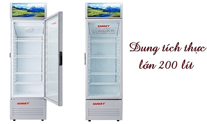 Tủ mát Sanaky 258L VH - 258K Tủ mát Sanaky 258L VH - 258K