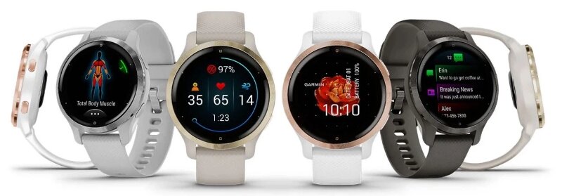 Đồng hồ thông minh Garmin Venu 2S thiết kế hiện đại