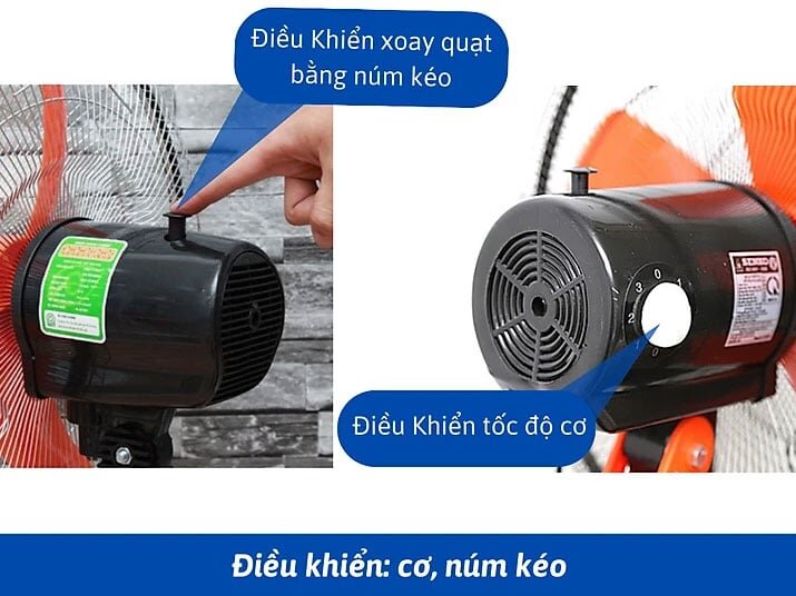 Senko DCN1807 có núm vặn cơ Senko DCN1807 có núm vặn cơ