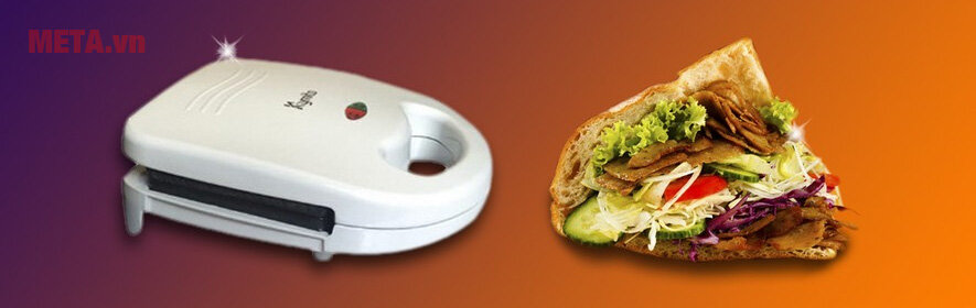 Máy nướng bánh Sandwich Kymito KS-W05 Máy nướng bánh Sandwich Kymito KS-W05