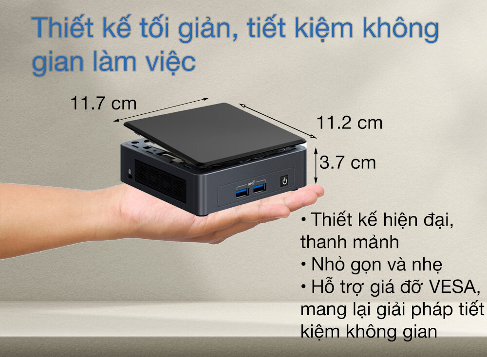 Máy tính Intel NUC 11 Performance kit – NUC11PAHi30Z  1