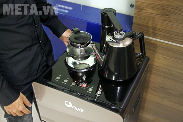 Cây nước nóng lạnh kết hợp bàn pha trà, cafe FujiE WD1170E Cây nước nóng lạnh kết hợp bàn pha trà, cafe FujiE WD1170E