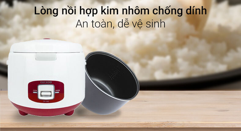Nồi cơm điện Cuckoo 1.8 lít CR-1055 Nồi cơm điện Cuckoo 1.8 lít CR-1055